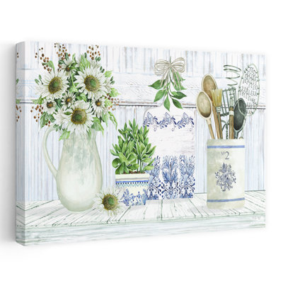 Art contemporain, art floral rétro
