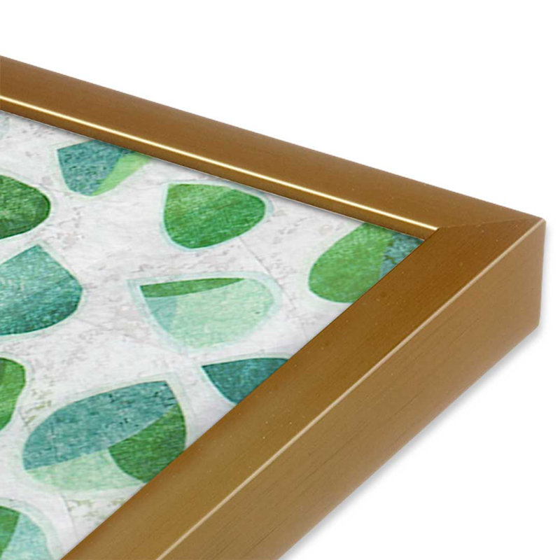 «Wilderness Collage I» par Kim Conway, reproduction d'art, Impression sur cadre ouvert sans papier mat, H 48 po x l 32 po