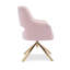 Fauteuil pivotant rembourré Breann-93705357