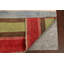 Tapis multicolore noué à la main de conception unique de 2 pi 6 po x 3 pi 11 po Gabbeh Kashkoli