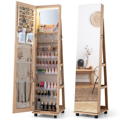 Freestanding Jewelry Armoire