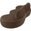 Canapé en velours 100 po Swerve-1631873839