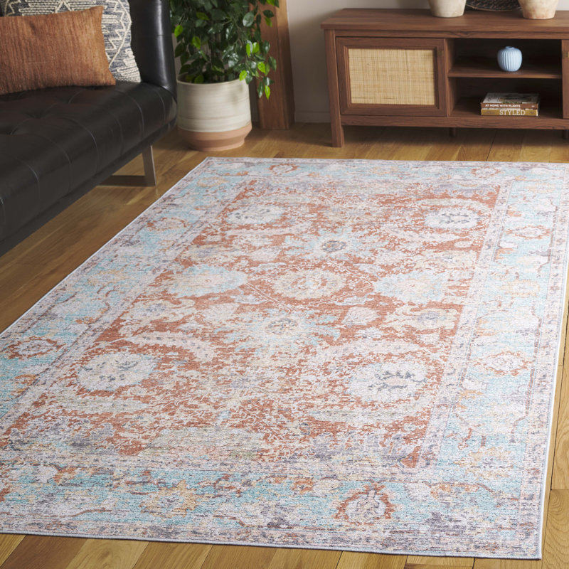 Nysire Machine Washable Performance Oriental Rug, Rectangle 5' x 8'