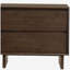 Table de chevet 2 tiroirs Hemlock