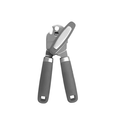 Manual Can Opener, Stainless Steel, Original Design（Gray)