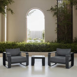 Ensemble de conversation pour patio 3 pièces