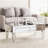 Darien Contemporary Mirrored Rectangular Cocktail Table