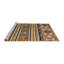 Tapis abstrait 100% lavable à la machine 4218-828528387