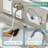 High - Arc Pull Down Single Hole Kitchen Faucet With 304 Stainless Steel, Dual Spray Modes, 360 Flexibility And Quick Setup For Industrial Kitchens Steel In , Function , Swivel Built Storage Cookware-1435226630