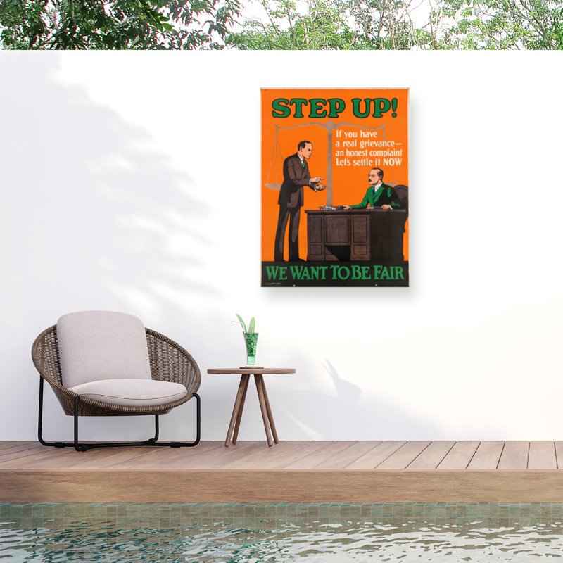 Marcus Jules Step Up Outdoor  Canvas, 14" H x 19" W