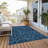 Farragut Geometric Indoor / Outdoor Rug-682442031