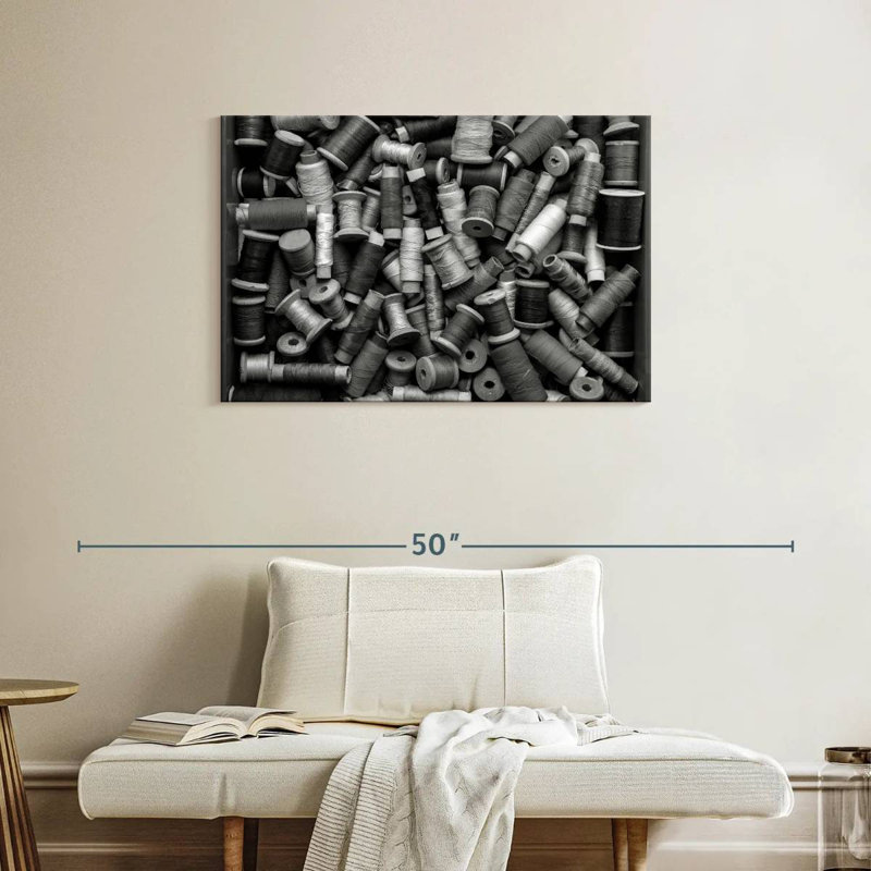 Senne Sewing Threads Monochrome, 24" H x 36" W