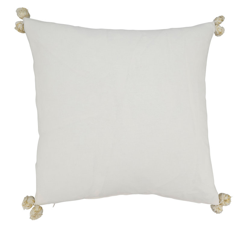 Hallel Collection Cotton Throw Pillow, Down Blend