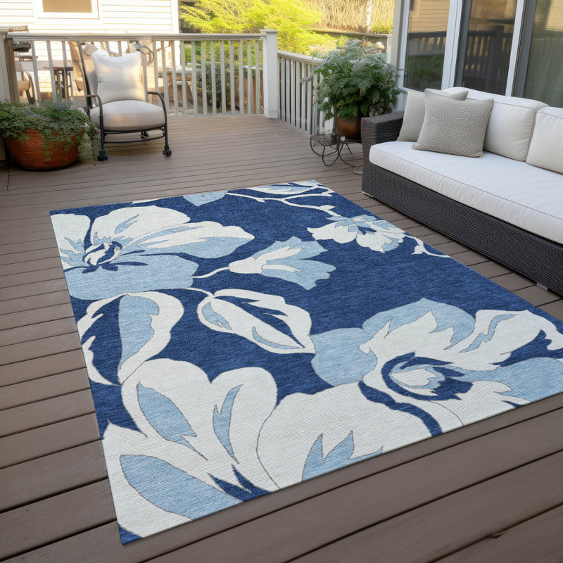  Tapis d'extérieur antidérapant Malchow, Rectangulaire 3 pi x 5 pi