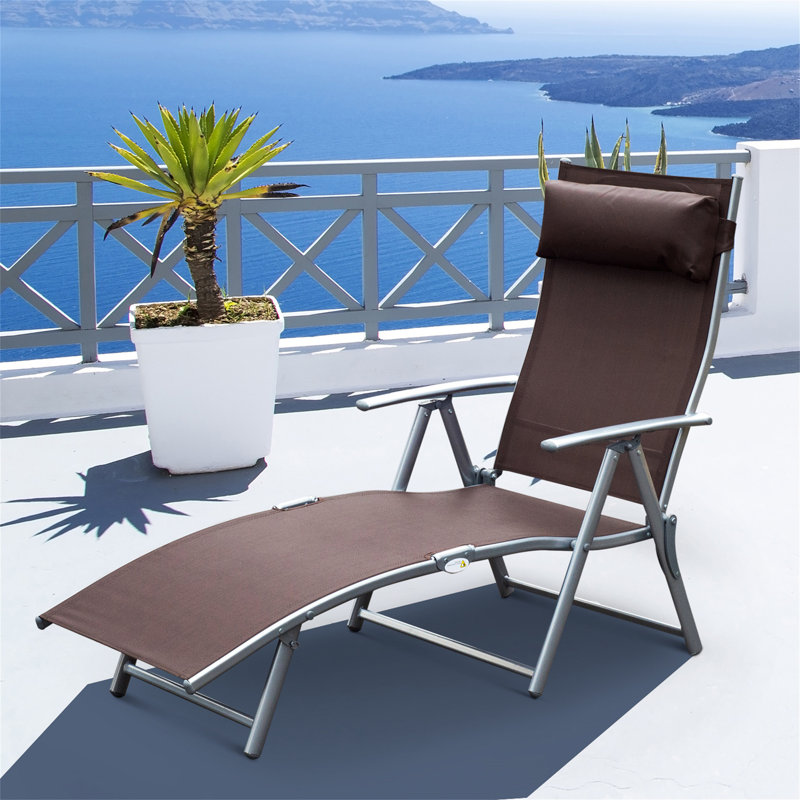Aymelia 137cm Long Reclining Single Chaise