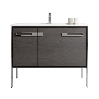 Meuble-lavabo simple 42 po