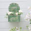 Jardinière murale en métal rustique pour plantes d'intérieur / extérieur, fleurs fraîches et artificielles, décoration murale de ferme pour jardin extérieur-1404390025