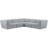 Callem Upholstered L-Shaped Sectional Reversible-805208665