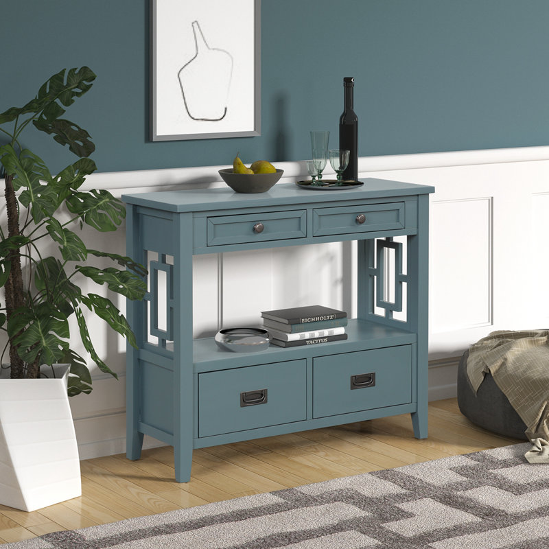 Elysa Accent Chest, Blue