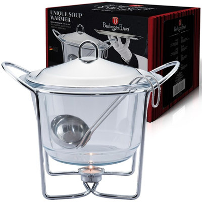 Berlinger Haus Soup Warmer Tureen Stainless Steel 4.22675L