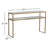Lavaca 51'' Marble Top Console Table - White
