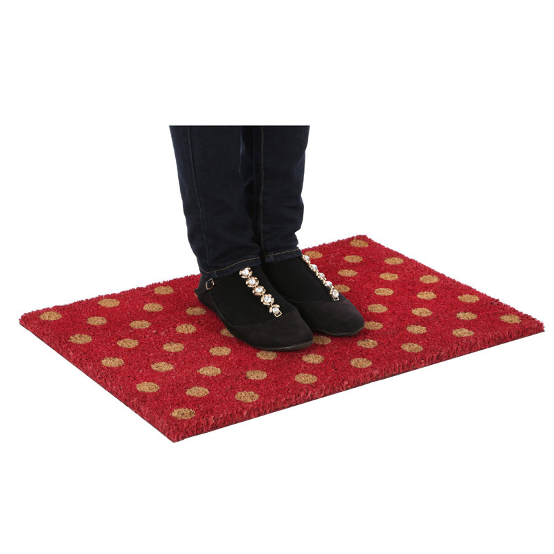 Erik Non-Slip Polka Dots Doormat