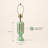 Handcrafted Eterna Bone Inlay Green Decorative Lamp Base