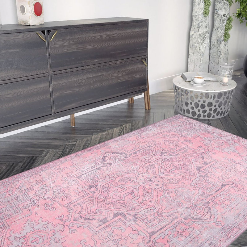 Premium 100% Polyester Area Rug, 6.9 x 10.2 ft | 1850 g/m², 0.2 in Pile Height | Recycled Poly Cotton Underside | Machine Washable at 30°C | Soft, Durable, Eco-Friendly Design for Modern Living Spaces