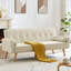72" Mid-Century Style Linen Fabric Chesterfield Sofa 72".-1947667619