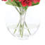 Arrangement d'hortensias dans un vase de lune-416217249