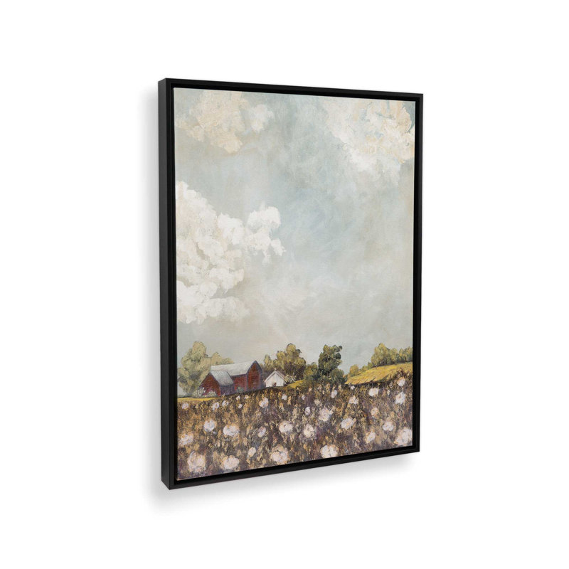 «Softly» par Soulspeak & Sawdust, reproduction d'art, L 36 x H 48, Black, Framed Canvas