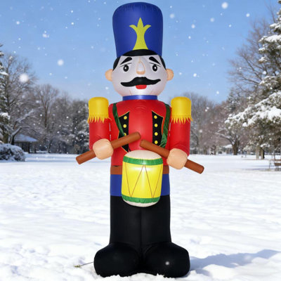 Décorations de Noël pour fête de jardin 8 pi.
