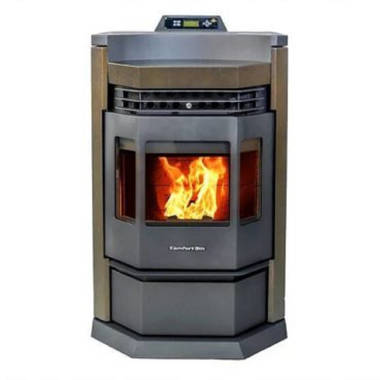 Pleasant Hearth 2,200 Square Feet Wood Burning Stove, Large - WS