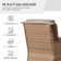 Ashawn Wicker Outdoor Swivel Rocker Chair with Cushions