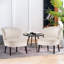 Fauteuil d'appoint en velours, fauteuils club, fauteuil à oreilles rembourré-1432447042