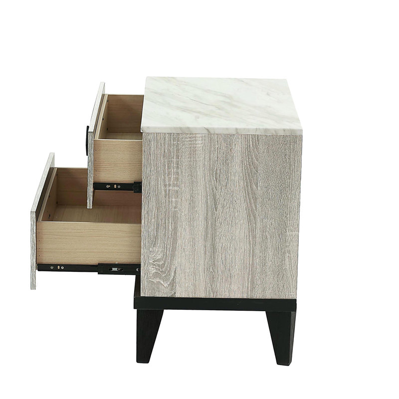 Alexandrie 23 " W Nightstand, Cream