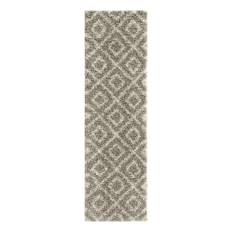Azbill Geometric Indoor Rug, Runner 2' x 7'