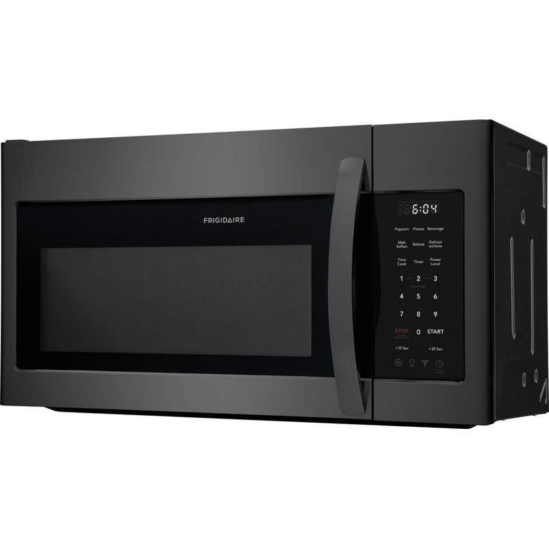 Frigidaire 29.88" 1.8 cu ft. 1500 - Watt Covertible Over-The-Range Microwave, Black Stainless