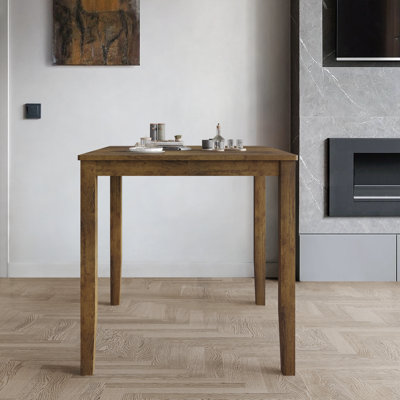 35.5" Square Counter Height Dining Table