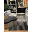 Zoe Rose Hi Lo Abstract Area Rug in Charcoal Gray/Black