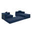 Canapé modulaire modulaire avec méridienne en L et sans assemblage-1116456632-1116456633