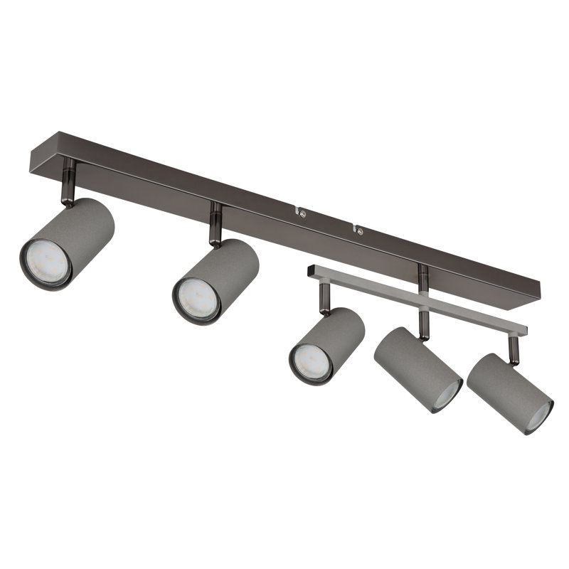 Christene Spotlight, Satin black, Walnut