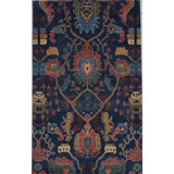Transitional One-of-a-Kind Rectangle 5'10" X 9'4" Hand Knotted Area Rug