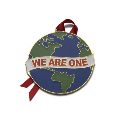 Wallace 2020 Enameled We Are One Ornament
