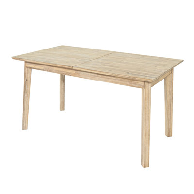 Cobhyn 55"/71"Extendable Acacia Solid Wood Dining Table