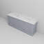 84 po X P 22 po Meuble-lavabo double D 4 portes avec plateau en marbre de Carrare-2034827379