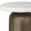 Table à boissons en marbre et laiton Uttermost Reiss