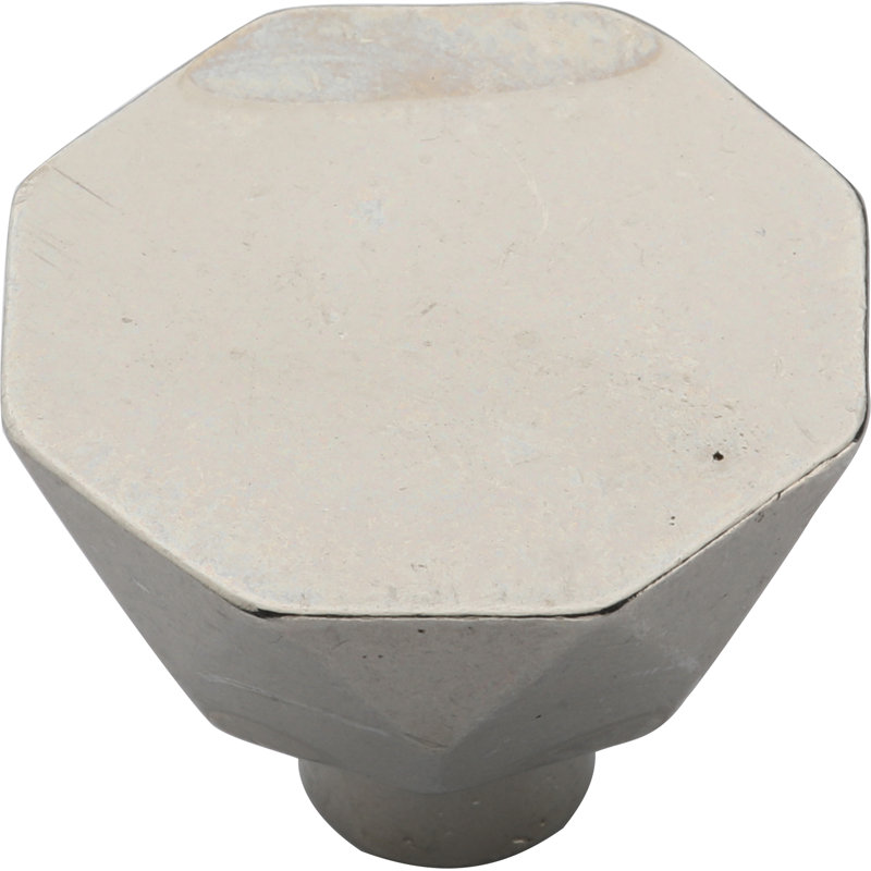 Brylee Knob, 1.25, White Bronze