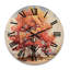 Horloge murale en bois massif Hyers-1903163963