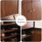 Modern Brown Solid Wood Shoe Storage